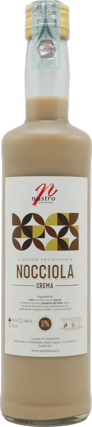 Bottiglia Nastro nocciola crema